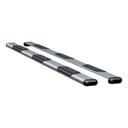 Luverne O-MEGA/O-MEGA II RUNNING BOARDS SILVER POWDER COAT(BRKTS SOLD SEP) 583125